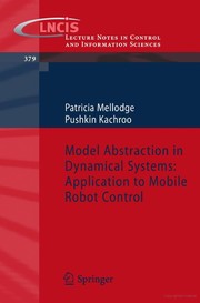 Model Abstraction in Dynamical Systems: Application to Mobile Robot Control Cover Image