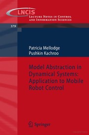 Model Abstraction in Dynamical Systems: Application to Mobile Robot Control Cover Image