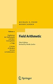 Field Arithmetic Cover Image