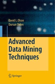 Advanced Data Mining Techniques Cover Image