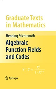 Algebraic Function Fields and Codes Cover Image