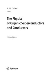 The Physics of Organic Superconductors and Conductors Cover Image