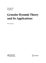 Granular Dynamic Theory and Its Applications Cover Image