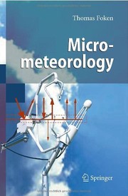 Micrometeorology Cover Image