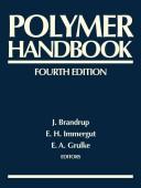 Polymer handbook  Cover Image