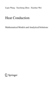 Heat Conduction Mathematical Models and Analytical Solutions  Cover Image