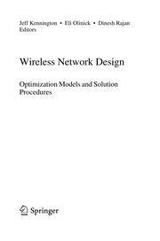 Wireless Network Design Optimization Models and Solution Procedures  Cover Image