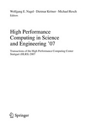 High Performance Computing in Science and Engineering `07 Transactions of the High Performance Computing Center, Stuttgart (HLRS) 2007  Cover Image