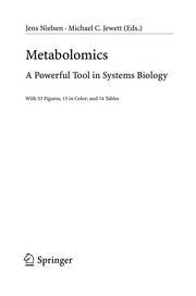 Metabolomics A Powerful Tool in Systems Biology  Cover Image