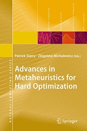 Advances in Metaheuristics for Hard Optimization Cover Image