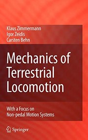 Mechanics of Terrestrial Locomotion With a Focus on Non-pedal Motion Systems  Cover Image