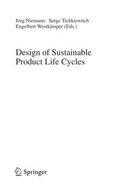 Design of Sustainable Product Life Cycles Cover Image