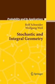 Stochastic and Integral Geometry Cover Image