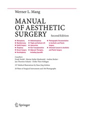 Manual of Aesthetic Surgery Cover Image