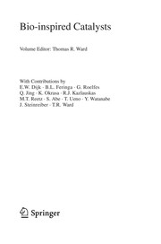 Bio-inspired Catalysts Cover Image