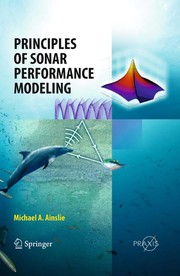 Principles of Sonar Performance Modelling Cover Image