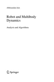 Robot and Multibody Dynamics Analysis and Algorithms  Cover Image