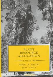 Plant resource allocation  Cover Image
