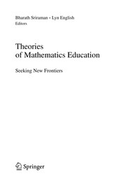 Theories of Mathematics Education Seeking New Frontiers  Cover Image