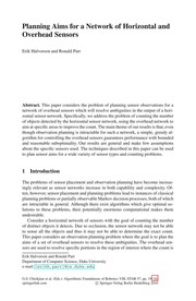 Algorithmic Foundation of Robotics VIII Selected Contributions of the Eight International Workshop on the Algorithmic Foundations of Robotics  Cover Image