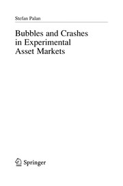 Bubbles and Crashes in Experimental Asset Markets Cover Image