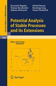 Potential Analysis of Stable Processes and its Extensions Cover Image