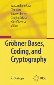 Gröbner Bases, Coding, and Cryptography Cover Image