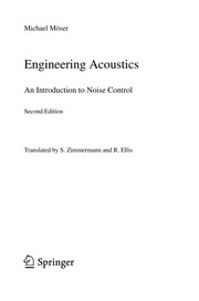 Engineering Acoustics An Introduction to Noise Control  Cover Image