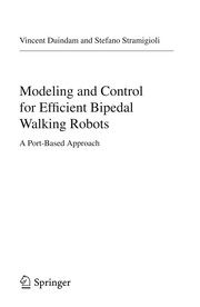 Modeling and Control for Efficient Bipedal Walking Robots A Port-Based Approach  Cover Image