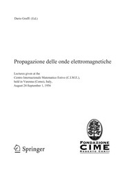 Propagazione delle onde elettromagnetiche Cover Image