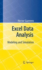 Excel Data Analysis Modeling and Simulation  Cover Image