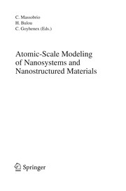 Advances in the Atomic-Scale Modeling of Nanosystems and Nanostructured Materials Cover Image