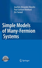 Simple Models of Many-Fermion Systems Cover Image