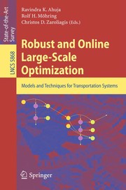 Robust and Online Large-Scale Optimization Models and Techniques for Transportation Systems  Cover Image