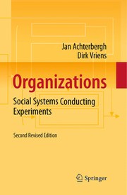 Organizations Social Systems Conducting Experiments  Cover Image