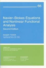 Navier-Stokes equations and nonlinear functional analysis  Cover Image