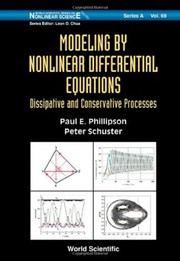 Modeling by nonlinear differential equations : dissipative and conservative processes  Cover Image