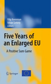 Five Years of an Enlarged EU A Positive Sum Game  Cover Image