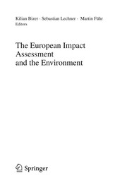 The European Impact Assessment and the Environment Cover Image