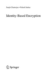 Identity-Based Encryption Cover Image
