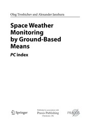 Space Weather Monitoring by Ground-Based Means PC Index  Cover Image