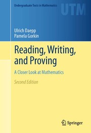 Reading, Writing, and Proving A Closer Look at Mathematics  Cover Image