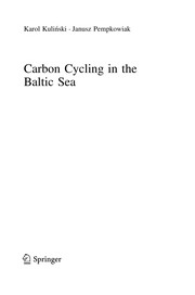 Carbon Cycling in the Baltic Sea Cover Image
