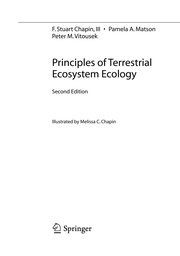 Principles of Terrestrial Ecosystem Ecology Cover Image