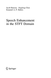 Speech Enhancement in the STFT Domain Cover Image
