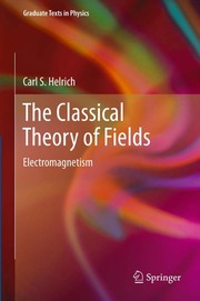 The Classical Theory of Fields Electromagnetism  Cover Image