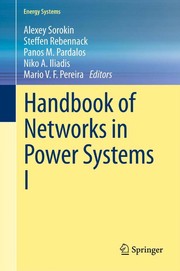 Handbook of Networks in Power Systems I Cover Image