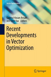 Recent Developments in Vector Optimization Cover Image