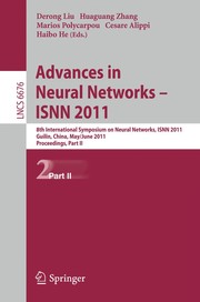 Advances in Neural Networks – ISNN 2011 8th International Symposium on Neural Networks, ISNN 2011, Guilin, China, May 29–June 1, 2011, Proceedings, Part II  Cover Image