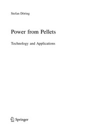 Power from Pellets Technology and Applications  Cover Image